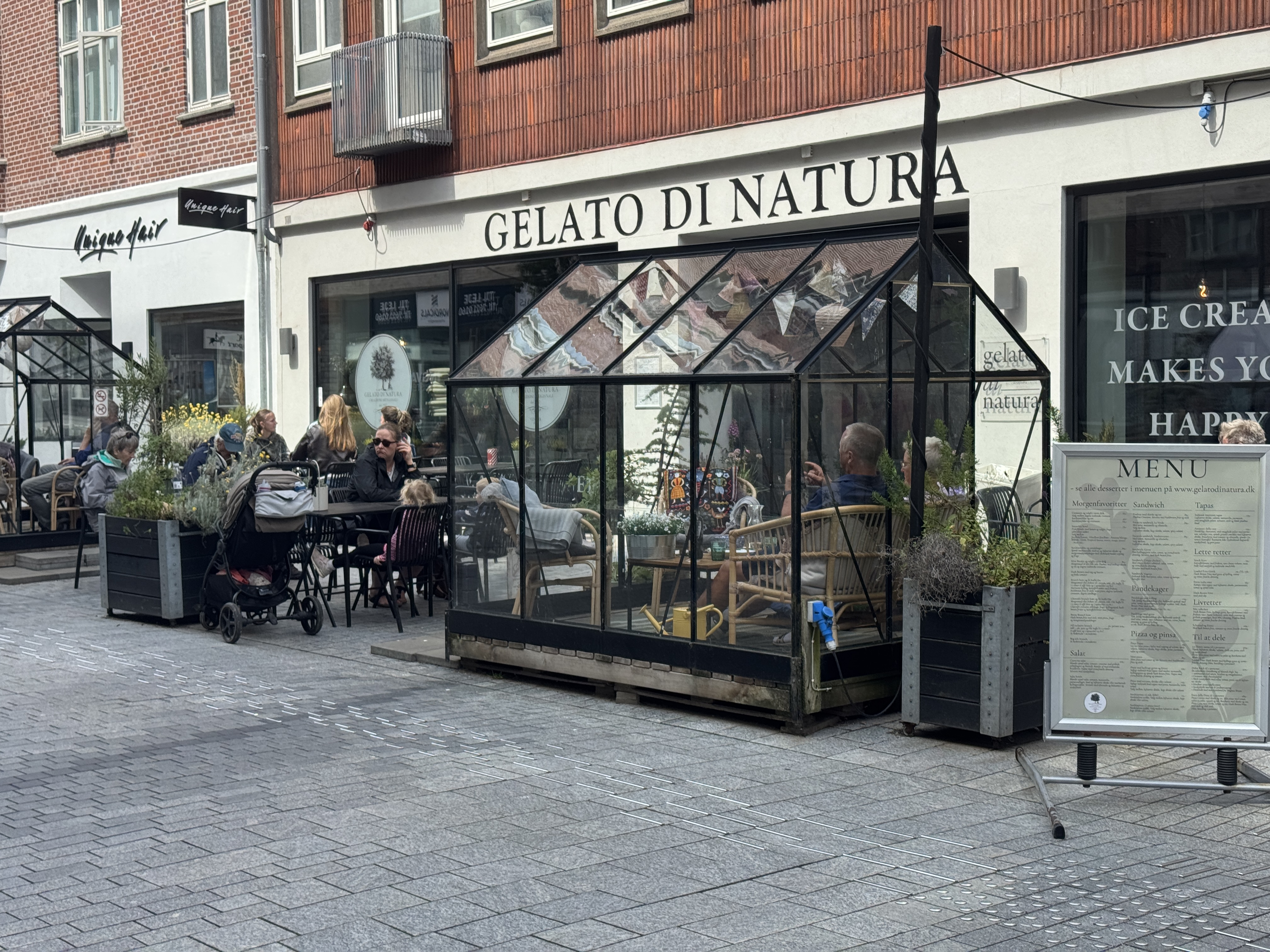 Gelato di Natura p&aring; Kongensgade 9 i Esbjerg