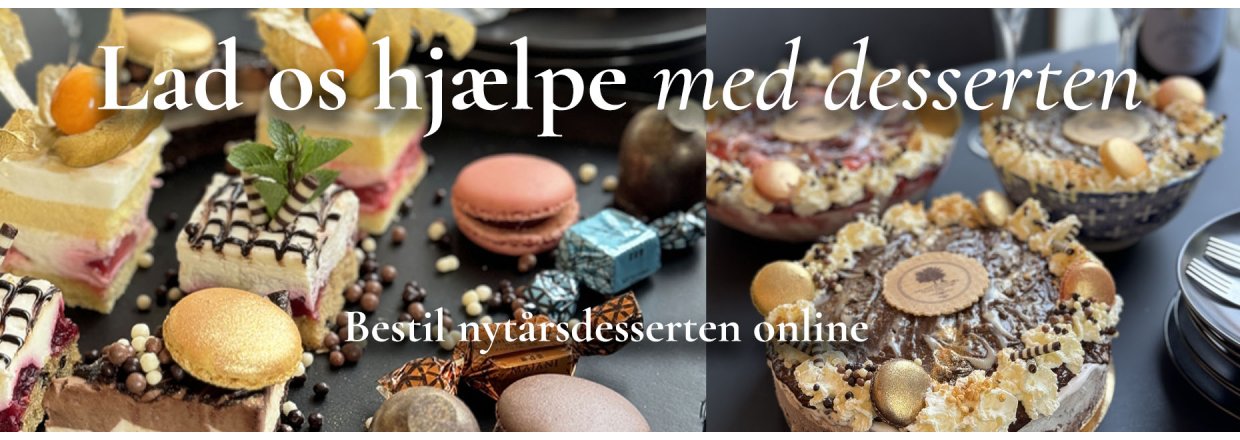 Nytrsdessert som takeaway fra Gelato di Natura i Esbjerg og Fredericia