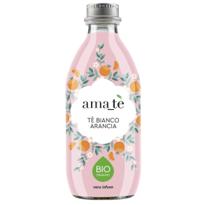 Ama_t hvid te med appelsinsmag kologisk 330ml