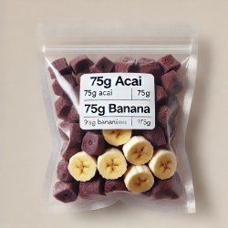 Smoothie mix - Acai Banan 20x150gr.