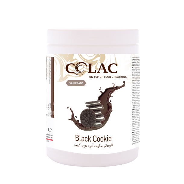 Variegato Black Cookie with cookie 1,15kg