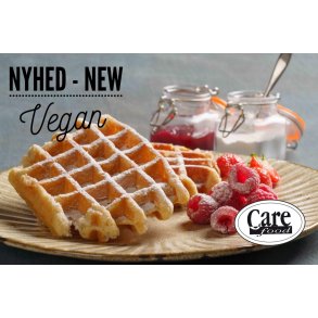 Orginale Belgiske sukker vafler - VEGANSK 40x90gr.