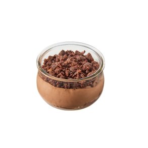 Chokolademousse i Portions Glas 6x70gr.