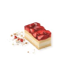 Jordbr fldeoste snitte glutenfri/reduceret laktose. 2050 gr