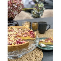 Rabarber/jordbr trte 24cm udsk. 12 stk. 1200gr.