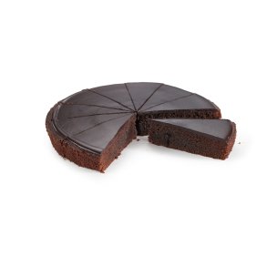 Skaffe - Chokoladekage 28cm 1050 gr 