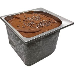 Italiensk is, chokolade sukkerfri 