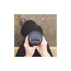 Bio Kaffekop lg 8oz -  Sort