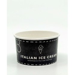Typo isbger papir 100CC m/ Italian Icecream logo