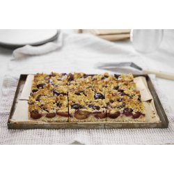 Blommesnitte med Sm�rstreusel 2600 gr. � udsk. 20 stk.