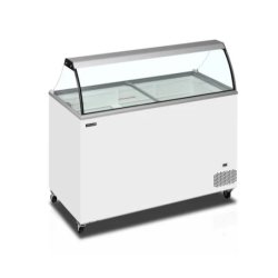 Scoop isfryser m/glas front