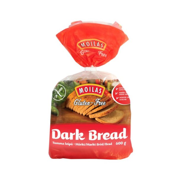 Mørkt brød i skiver 600g (ca 10-12 skiver)