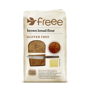 Doves Farm glutenfri m�rkt br�dmel 1 kg &ndash; mel til hjemmebag uden gluten.