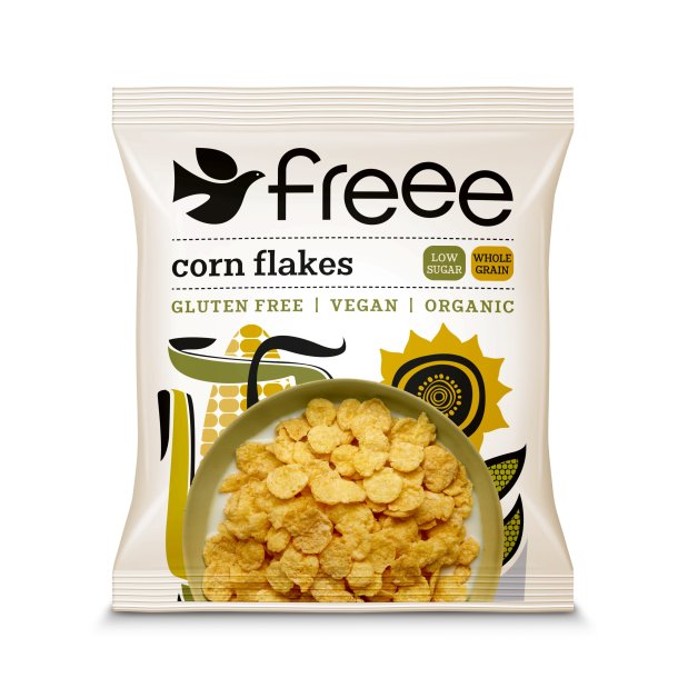 Corn Flakes glutenfri, økologisk 20x30 gr. portionspakket