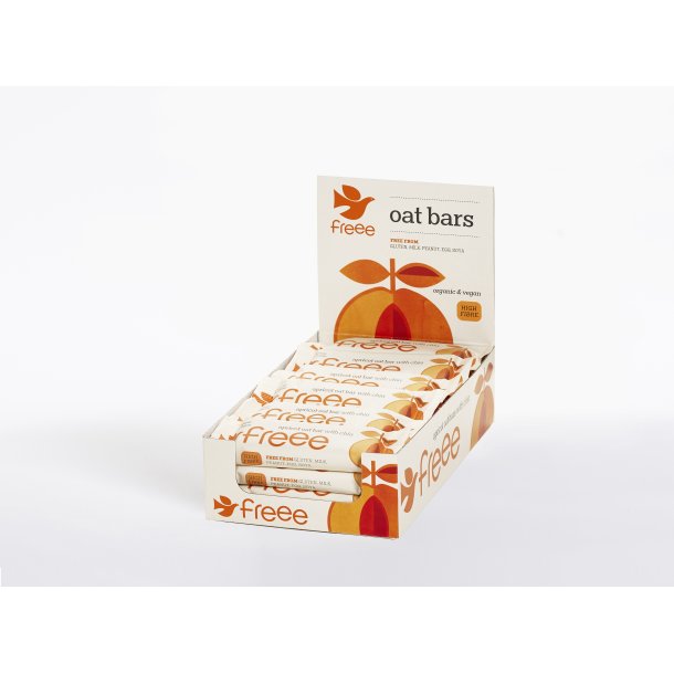 FlapJack med abrikos &amp; chiafrø glutenfri, øko 35gr. enkeltvis indpakket