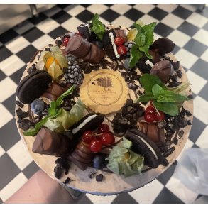 Islagkage med Oreo og Bueno Swirl - 810 personer