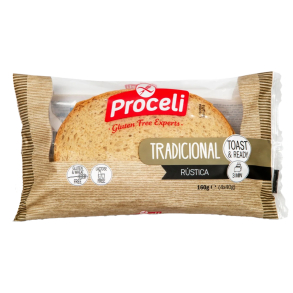 Landbr�d i skiver glutenfri 160 gr.  (4 skiver)