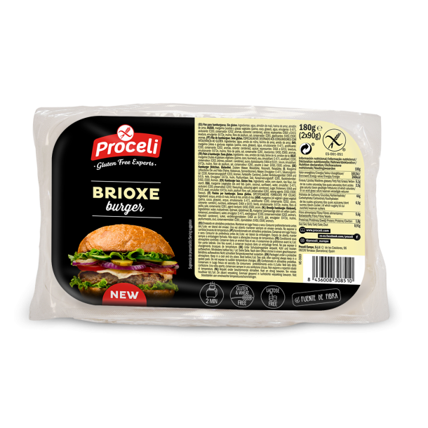 Burgerboller Brioche glutenfri 2x90gr.
