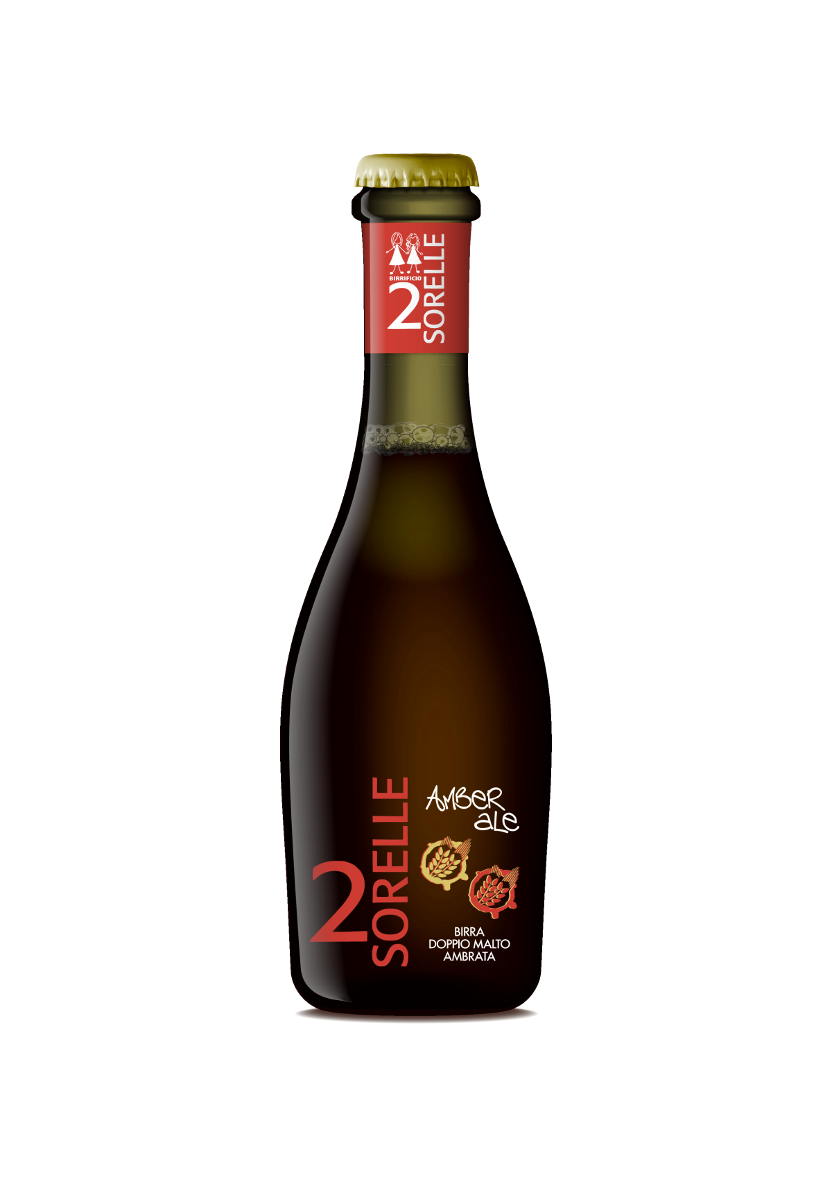 2 Sorelle Amber Ale rød 7,5 33cl Drikkevarer Carefood