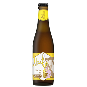 2 Sorelle Naif Ale gul 4,6% vol - 33 cl.