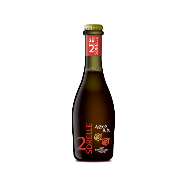 2 Sorelle Amber Ale rd 7,5% vol - 75 cl.