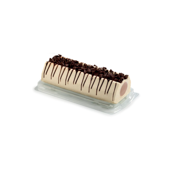 Ducale Chokolade Iskage med Madagascar-vaniljeis, chokoladeis og m�rke chokoladesp�ner