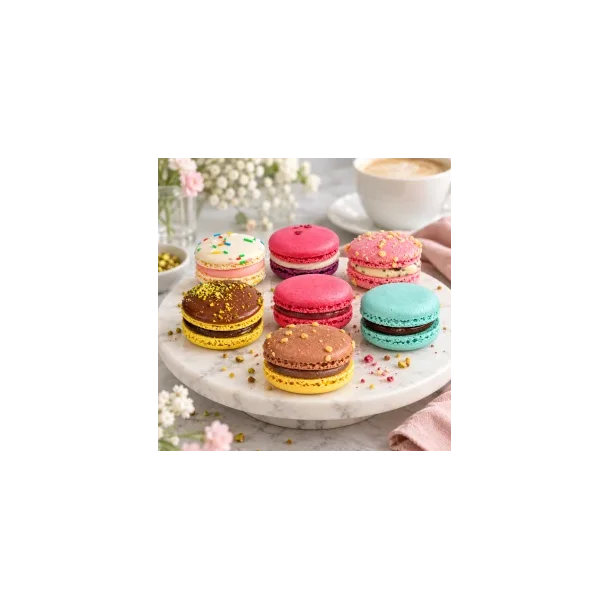 Italienske Luksus Macarons � Mix Box | 9 smagsvarianter