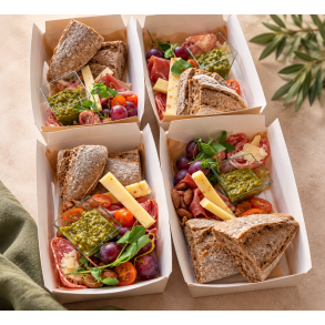 Lille frokost tapasbox til take away