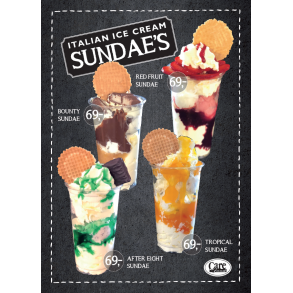 Plakat Sundae