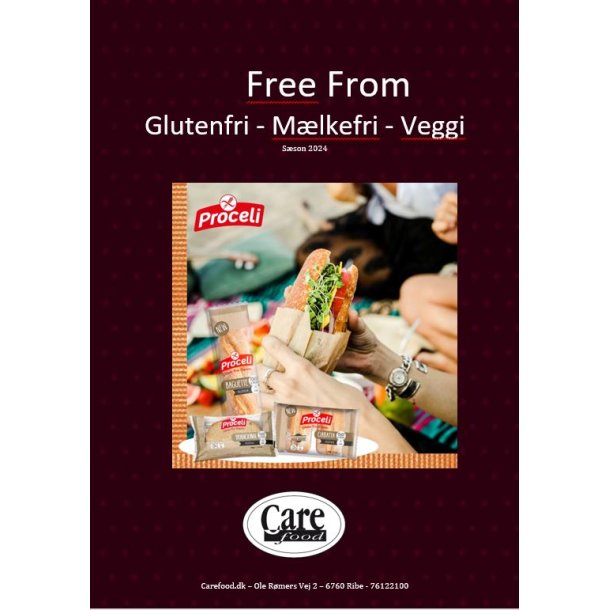 Brochure  - FreeFrom Glutenfri, Mlkefri, Vegan. mm. 2024