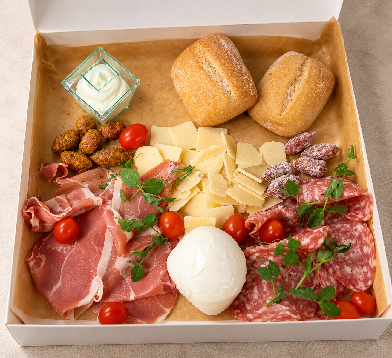GLUTNEFRI Italiensk inspireret tapas, 2 personer
