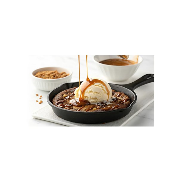 Cookie dough med triple chocolate, perfekt til en l�kker dessert