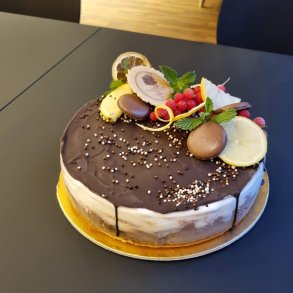 Islagkage med lakrids og lemon - 810 personer