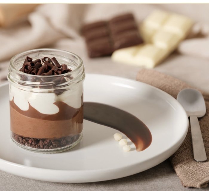 Chokolademousse i glas | 1 person 