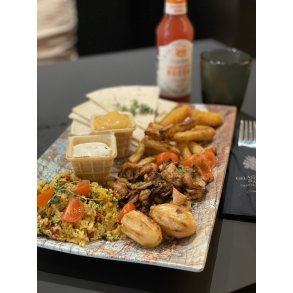 Mix tallerken | 1 pers | menu til afhentning