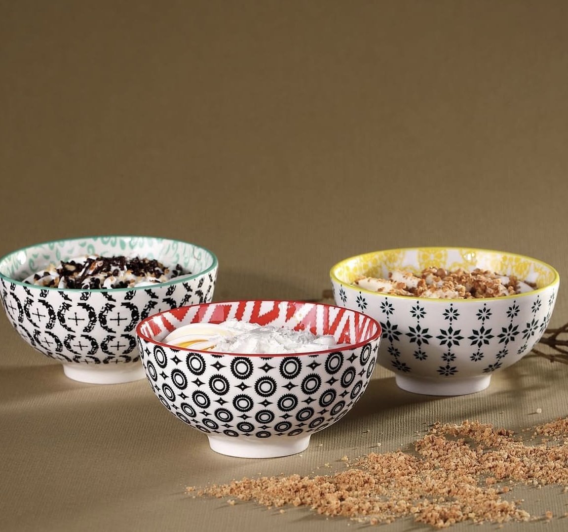 Italiensk Vanilje-gelato med Chokolade &amp; Amaretti � Portionsdessert (1 person)