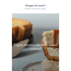 Topping saltet karamel vegan 1 kg