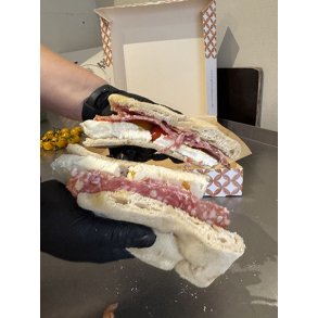 Focaccia med attitude. Find den i Caf Gelato di Natura i Esbjerg & Fredericia