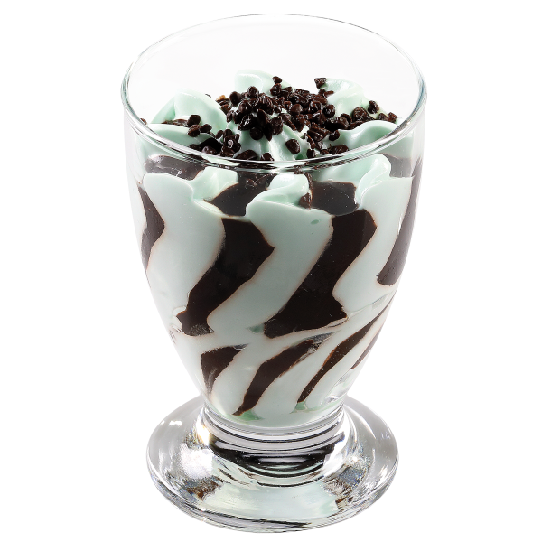 Italiensk Is i portionsglas, Mint/Chokolade 6x80gr.