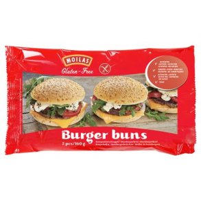 Hamburgerbrd glutenfri 2 stk 