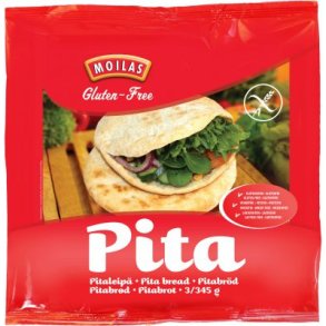 Pitabr�d glutenfri 3 stk. - 345 gr. 