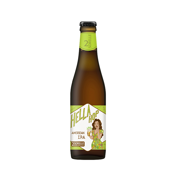 Hella Hop 33 cl &ndash; italiensk American IPA fra 2 Sorelle