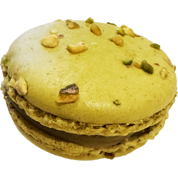 Italienske luksus macarons � Pistacie | 6 stk.