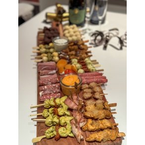 Tapas fad som take away fra Gelato di Natura i Esbjerg og Fredericia