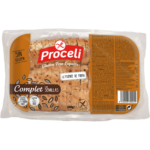Proceli Complet Glutenfrit Sandwichbr�d 280 g