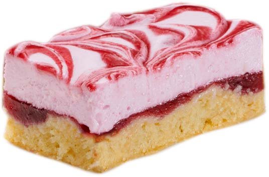 Vegansk jordb�r cremesnitte &ndash; 1 stk.