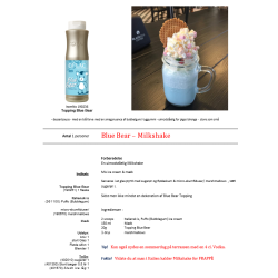 DESSERT OPSKRIFT - Milkshake, bubbelgum m/ mashmallows