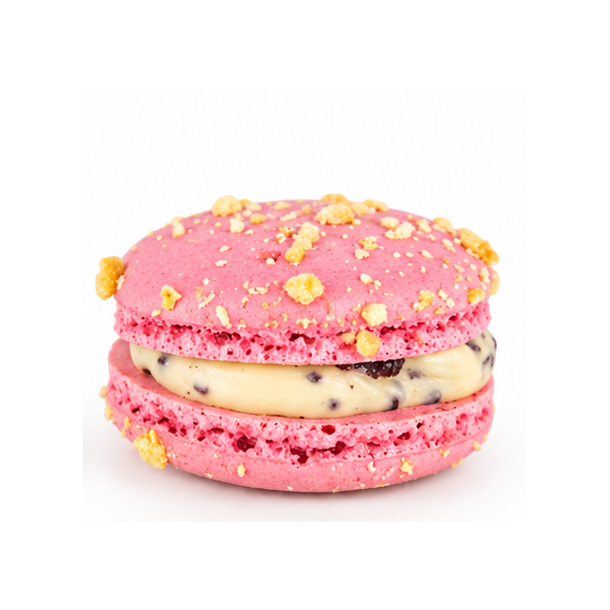 Italienske luksus macarons � Amarena &amp; Hasseln�d | 6 stk.