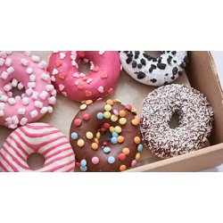 SKAFFEVARE - Donuts natur 48x45 gr