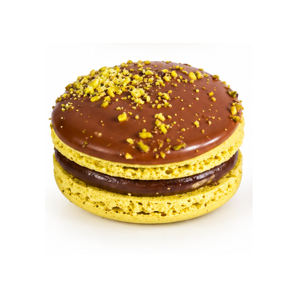 Italienske luksus macarons � Dubai Chocolate | 6 stk.